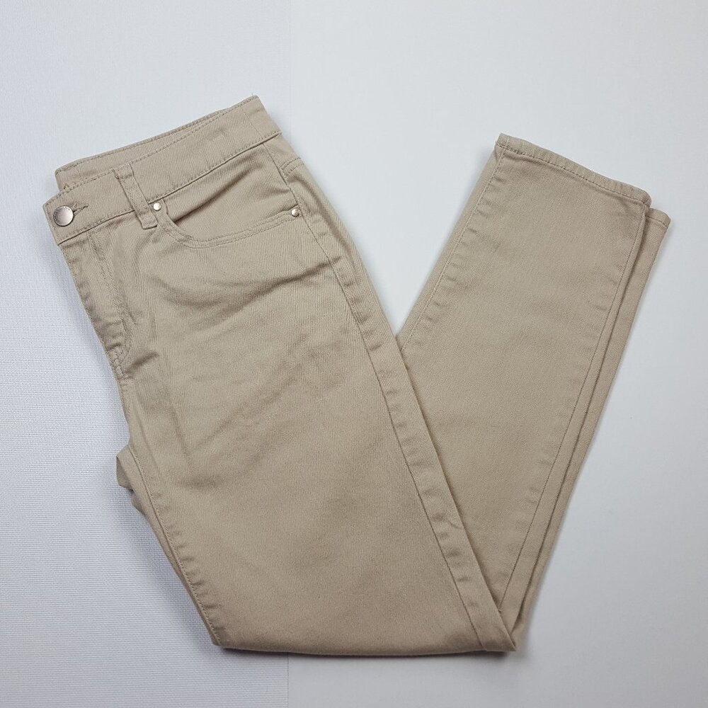 Chico's Platinum 00 (Women's Size 2) Beige Ankle Jeans